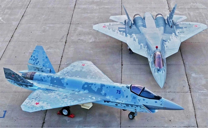 Quân sự thế giới hôm nay (6-6): Nguyên mẫu máy bay chiến đấu thế hệ mới Su-75 Checkmate của Nga lộ diện